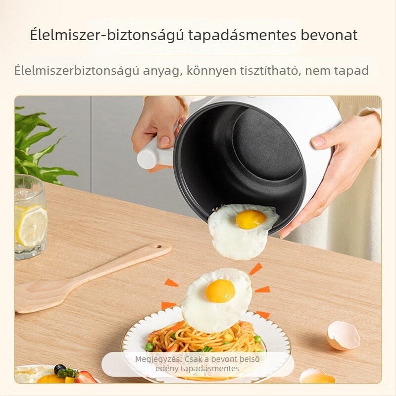 Midea elektromos főzőedény XZE1612 — Kapacitás legfeljebb 2 l; Tömeg 850 g; Gombos vezérlés; Vezeték hossza 0,8 m.