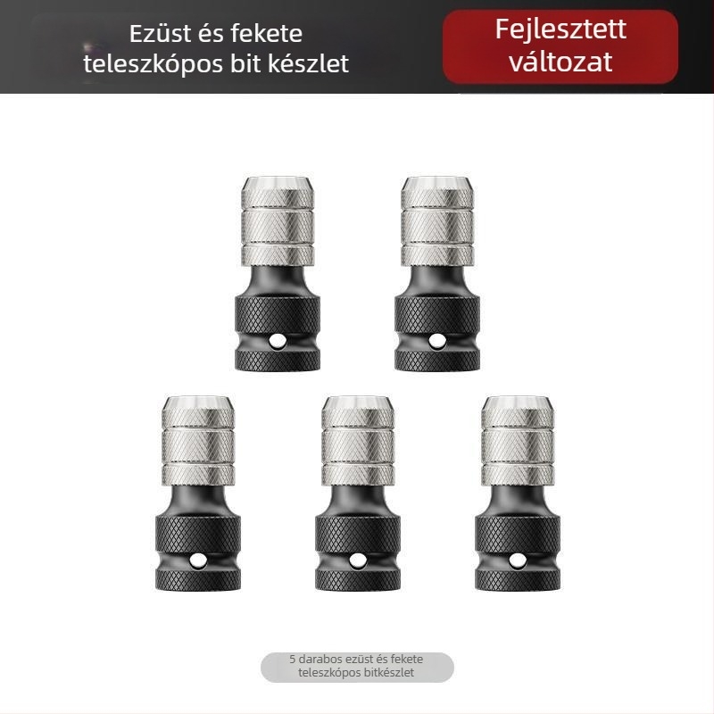 Elektromos csavarkulcs átalakító fej készlet – univerzális kiegészítők, szénacél