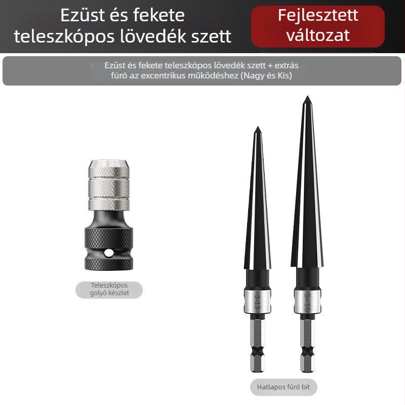 Elektromos csavarkulcs átalakító fej készlet – univerzális kiegészítők, szénacél
