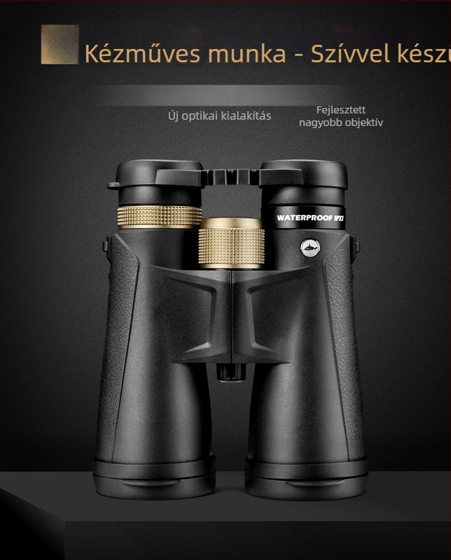 Kültéri sportokra alkalmas vízálló távcső IPX7, modell B1050/B1250, HD lencsével, civil használatra