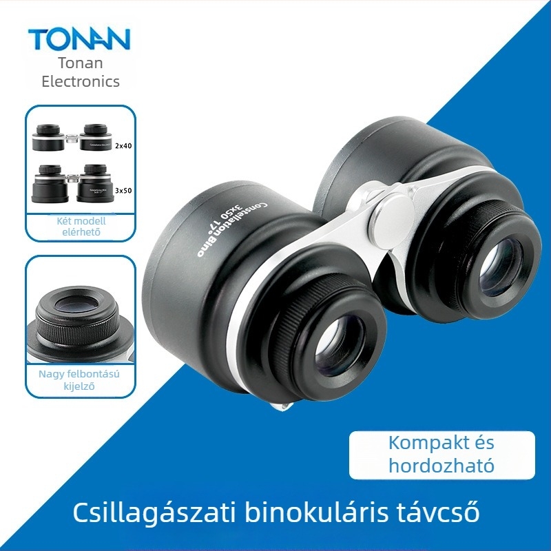 BITE Binokuláris csillagászati távcső 2x40 / 3x50 polgári használatra