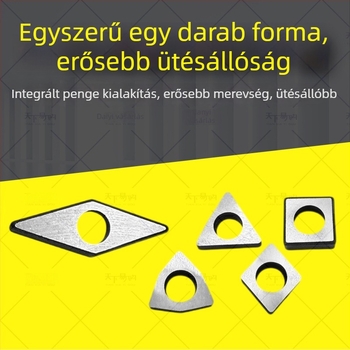 CNC eszterga szerszám tartóval, ötvözet szerszám alátámasztóval, menetelt, barack alakú, négyszögletes, háromszög és romb alakú szerszám pad