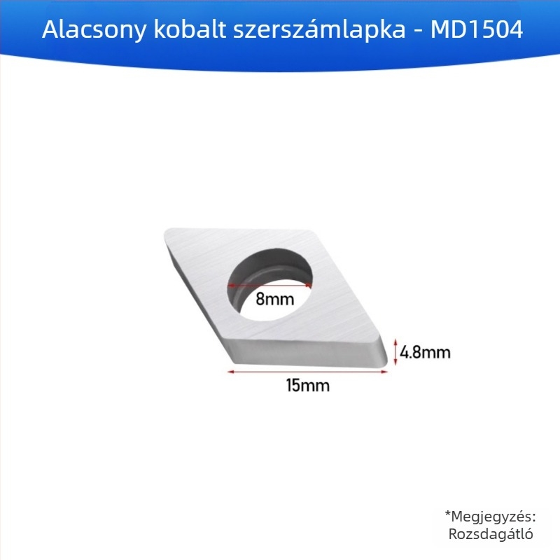 CNC eszterga szerszám tartóval, ötvözet szerszám alátámasztóval, menetelt, barack alakú, négyszögletes, háromszög és romb alakú szerszám pad