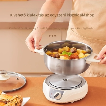 Elektronikus forróedény (1–2 L kapacitás, 801–1000 W, gőz funkció, száraz égés elleni védelem, 220V)