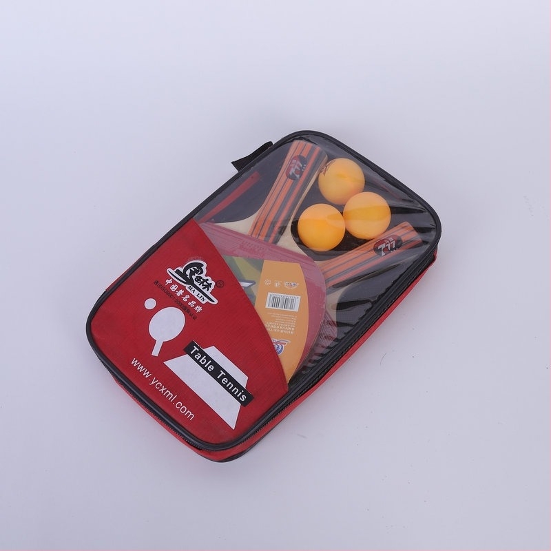 Asztalitenisz ütő készlet – Penhold fogás, kétoldalas invertált gumi, Termékkód Table Tennis Racket 001