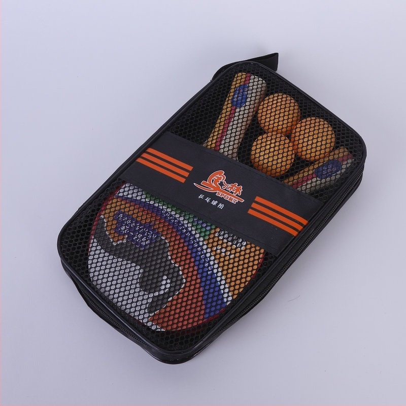 Asztalitenisz ütő készlet – Penhold fogás, kétoldalas invertált gumi, Termékkód Table Tennis Racket 001