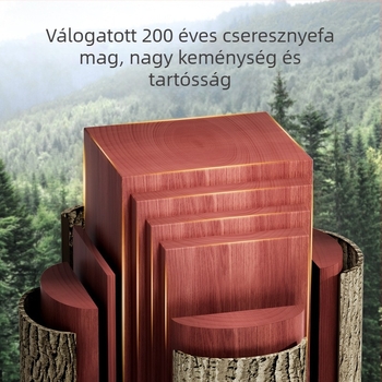 Amy cseresznyefából készült vágódeszka – tömörfa, kétoldalas konyhai használatra