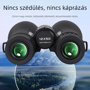 Magas teljesítményű, HD minőségű binokulár, professzionális osztály, kompatibilis a fényképezéssel mobiltelefonon, hordozható koncerteken, madármegfigyeléshez és méhfigyeléshez