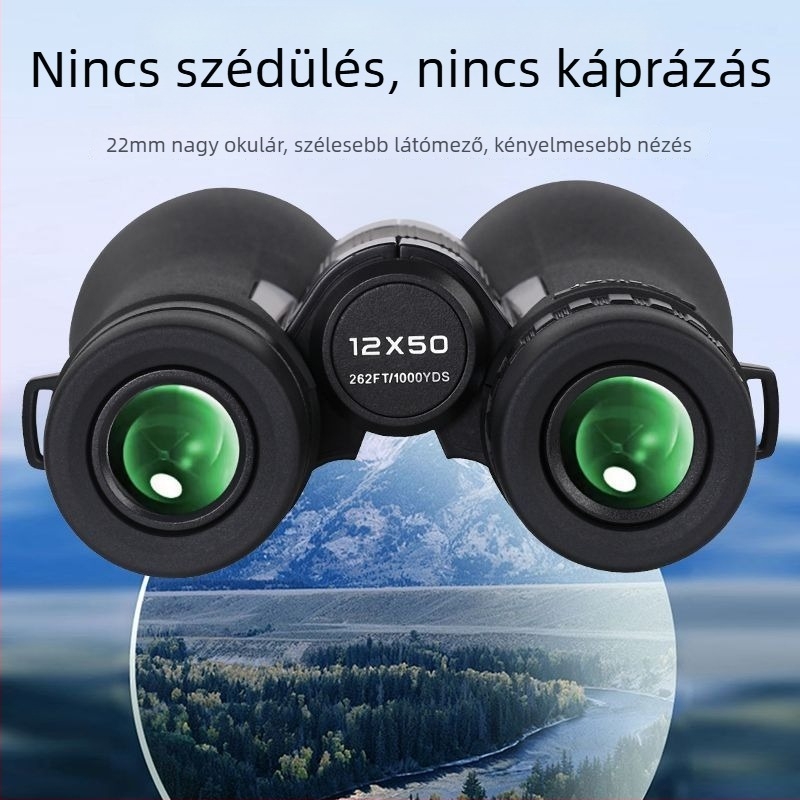 Magas teljesítményű, HD minőségű binokulár, professzionális osztály, kompatibilis a fényképezéssel mobiltelefonon, hordozható koncerteken, madármegfigyeléshez és méhfigyeléshez