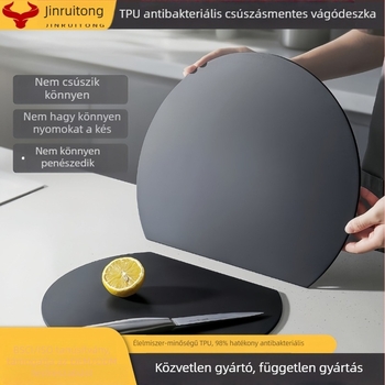 TPU vágódeszka - élelmiszer-minőség, antibakteriális, penészálló, kétoldalas konyhai deszka