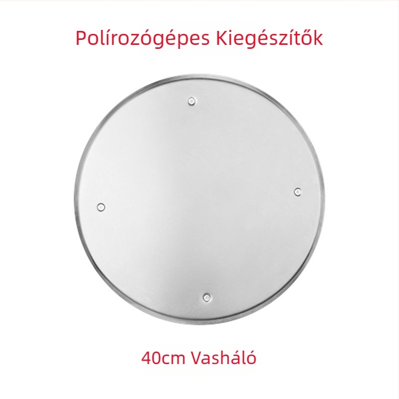 Cement polírozó kiegészítő készlet vastagodott műanyag csiszoló koronggal, szivacskoronggal, csiszolópapírral és fémlemez — Winning márka