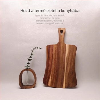 Fakocka deszka fogantyúval, hordozható konyhai tábla, új kínai stílus
