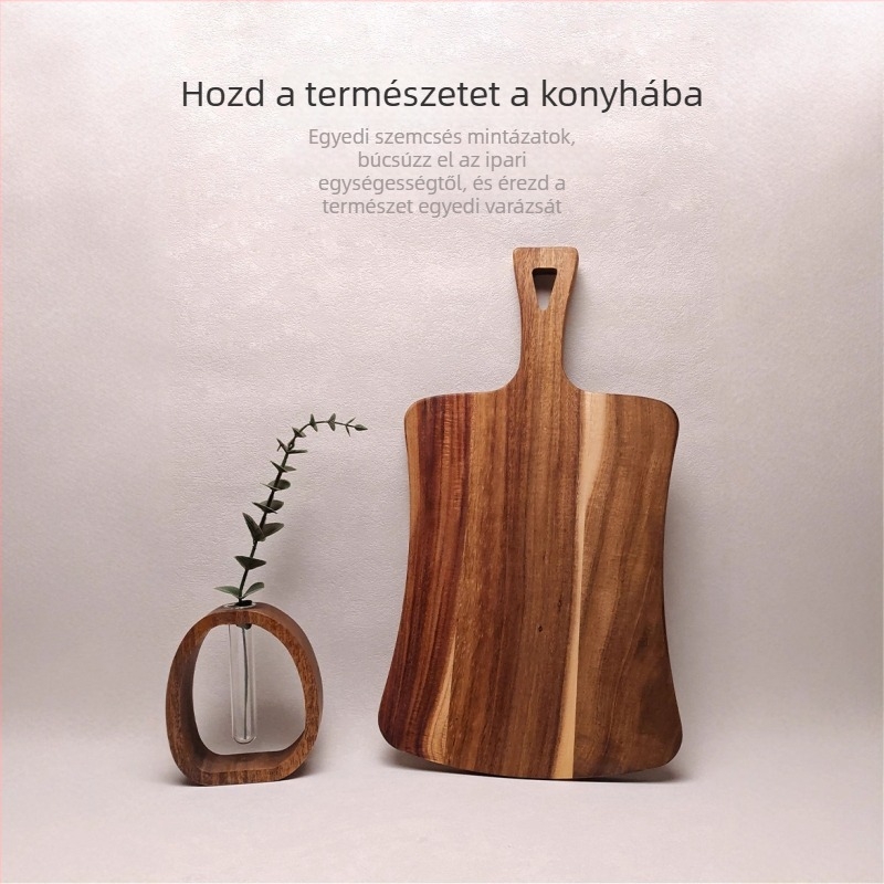 Fakocka deszka fogantyúval, hordozható konyhai tábla, új kínai stílus