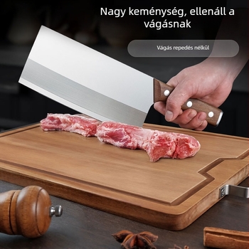 Ebonfa vágódeszka, masszív, antibakteriális és penészálló, kétoldalas, élelmiszerbiztos felülettel.