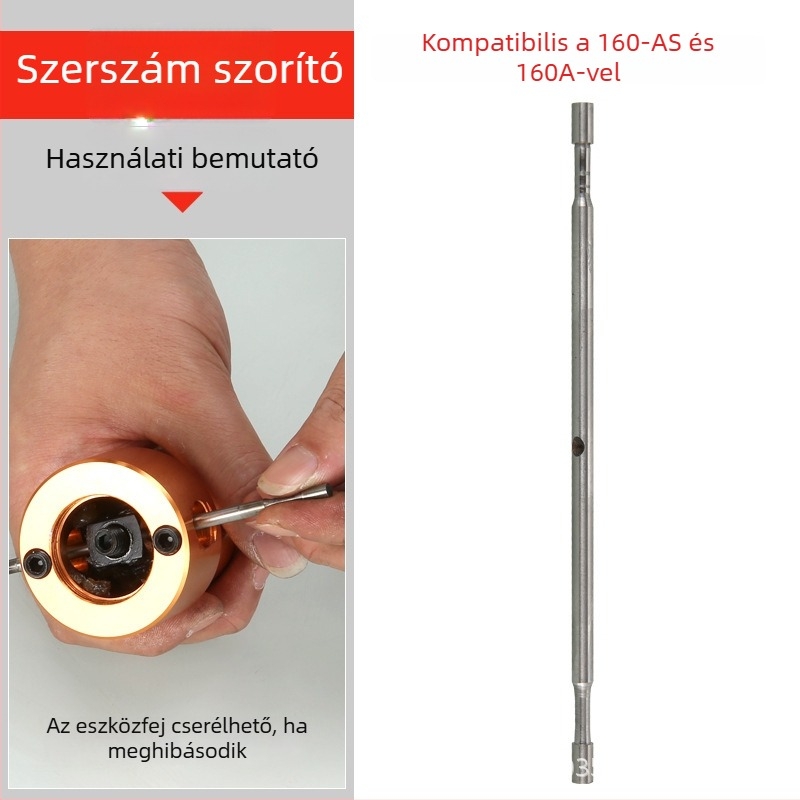 YT-160A Kétfejű Fémlemez Vágó, Konstrukció Alumínium Ötvözet és Szénacél