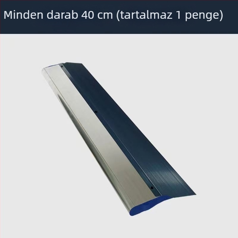 Lapos glettő kés hamu eltávolításához, rozsdamentes acél talp, alumínium ötvözet nyél, modell QL001