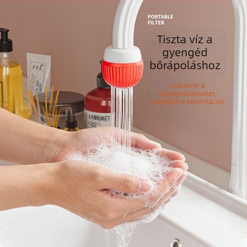 Gomba alakú csaptelefilter, fröccsenés elleni fúvóka, konyhai vízszűrő