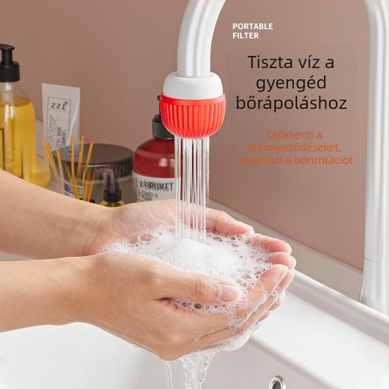 Gomba alakú csaptelefilter, fröccsenés elleni fúvóka, konyhai vízszűrő
