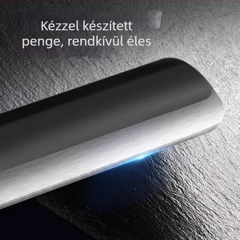 Rozsdamentes acélből és mangánacélból készült sertésszőr-kaparó kés, szőrzet eltávolítására és bőrkaparáshoz