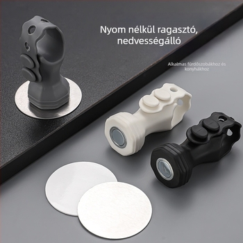 Szilikon ajtóstopper – állítható fogantyú modell, falra szerelhető, modern minimalist stílus
