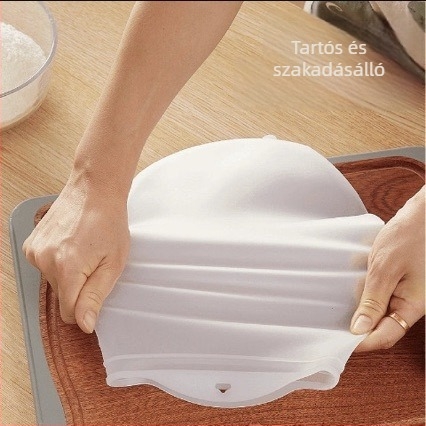 Konyhai tészta dagasztó zacskó szilikonból, otthoni használatra, tapadásmentes, dagasztáshoz és kelesztéshez