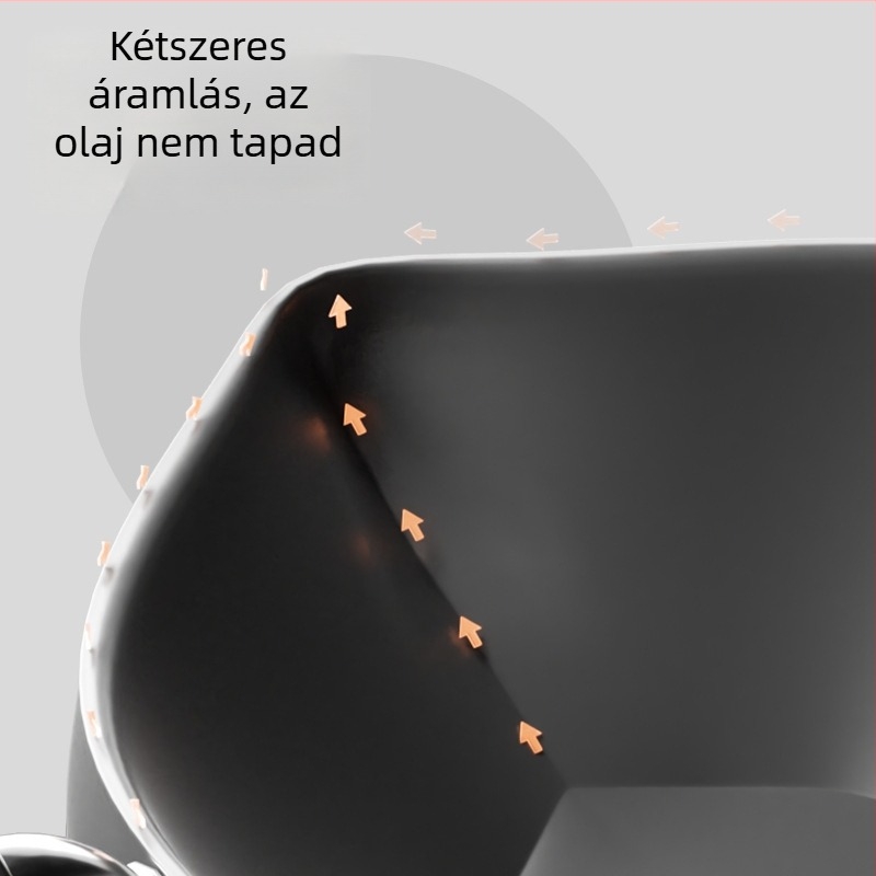 Sütőserpenyő / lapos serpenyő, finomított vas, funkció: olaj öntése, kompatibilis indukciós főzőfelületekkel, mélység 5,5 cm, modell pyg1-2