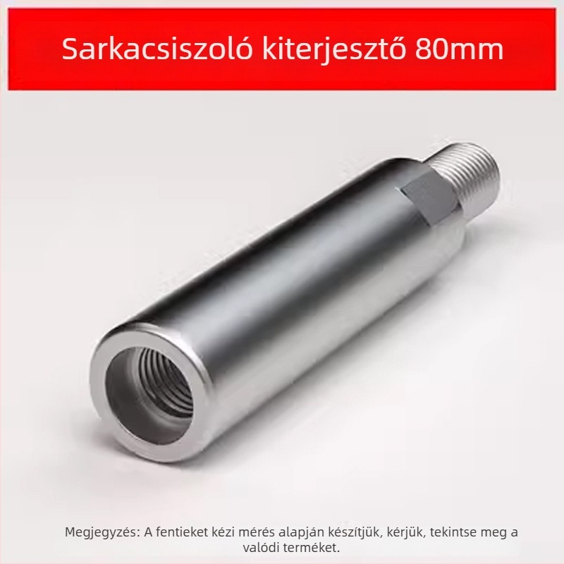 Yanlijia acélból készült toldórúd szögcsiszítóhoz – csatlakozó tengely a polírozáshoz és a csiszoláshoz, rudak módosítására szolgáló eszköz