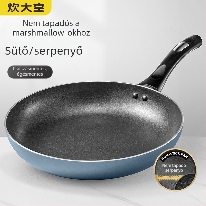 COOKER KinG Serpenyő - tapadásmentes, alumínium, indukció- és gáztűzhely-kompatibilis, modell WG41357
