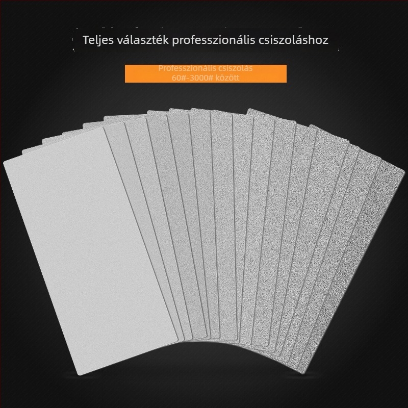 Haoqi gyémánt téglalap csiszolókorong, elektroplakált, üvegfeldolgozásra, súly 110 g