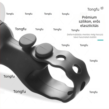 Szilikon ajtó stopper, állítható szívóerővel, az ajtó fogantyújára szerelhető, automatikus működés, modern minimalista dizájn