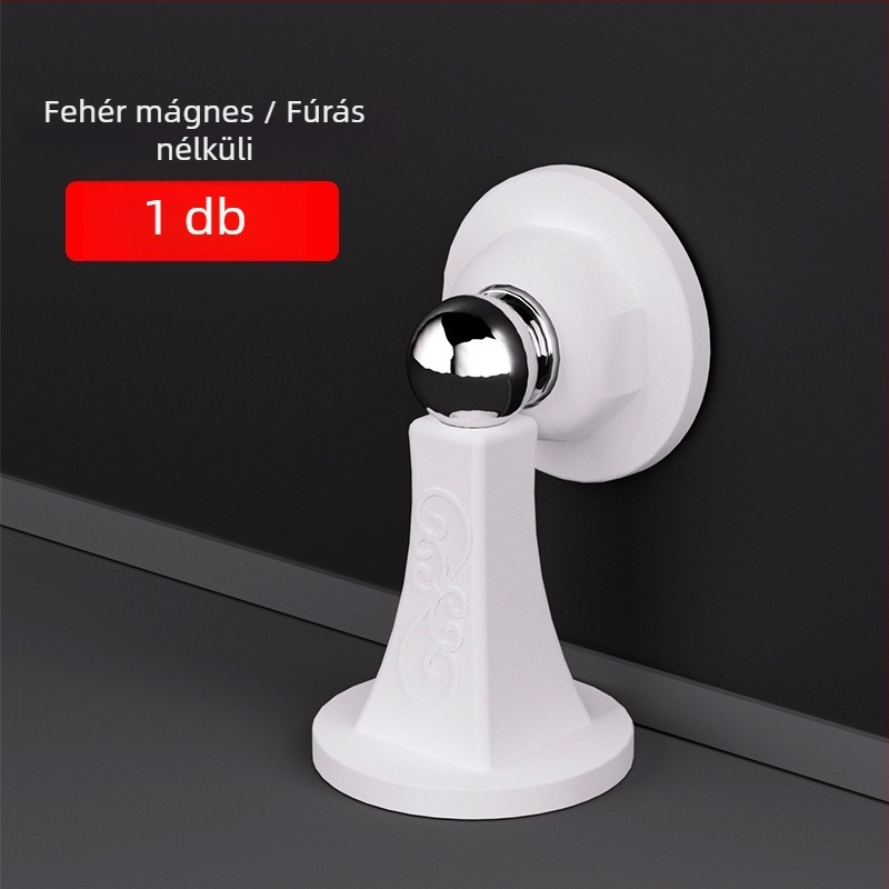 Ajtóstop – falra szerelt, PVC, modell Silicone door stopper 02, modern egyszerű stílus