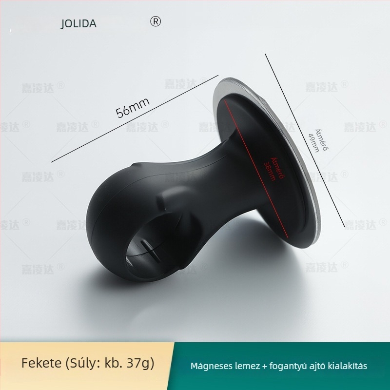Fali ajtófogantyú szívóval, XP-mini modell, szilikon, modern egyszerű dizájn