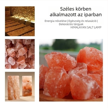 Természetes Himálai sós tömb dekoráció — kőből készült, testreszabás nélküli, ajándék ballagásra, költözésre és egyéb alkalmakra; ideális pároknak, barátoknak, kollégáknak, időseknek és osztálytársaknak.