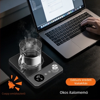 Mave100° pohármelegítő – kerámiás alátét, elektromos fűtés, állandó hőmérséklet, tej melegítő, modell A8