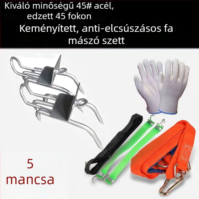 Öt-karos macska karma készülék csúszásmentes talppal – univerzális megerősített verzió nagy karmokkal
