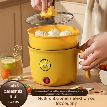 Elektromos többfunkciós főzőedény otthoni használatra - kompakt egy személyes edény, kapacitás 2 L-nél kevesebb, belső tapadásmentes felület, gombos vezérlés, egyben tisztítás, Killer Bear