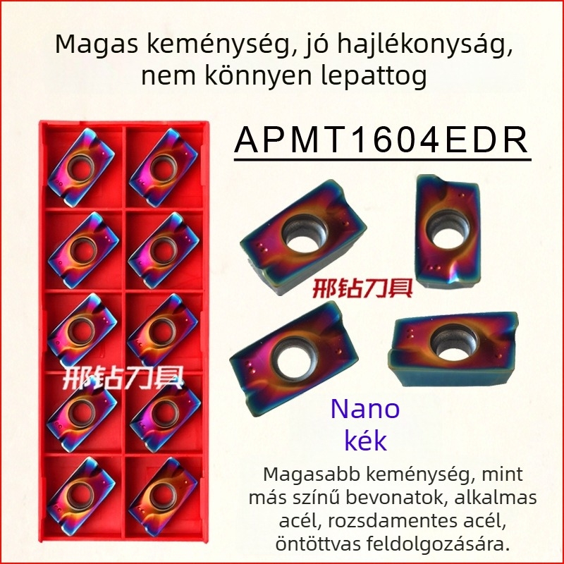CNC maróbetét APMT1604/APMT1135, Márka Xzcc/Xingzuan, Sorozat 1604/1135, Termékkódok APMT1135PDER-M2, APMT1604PDER-M2