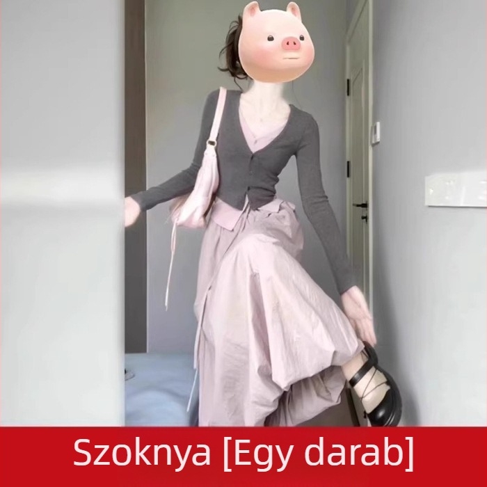 Női ruhaszett kora őszre, új stílus, teljes készlet hosszú szoknyákkal