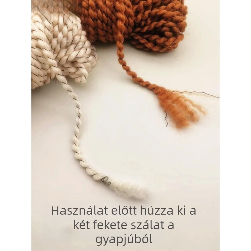 BJD textil baba göndör hajjal, kézzel készített plüss játék gyapjúfilcből (tétel nenWWySj)