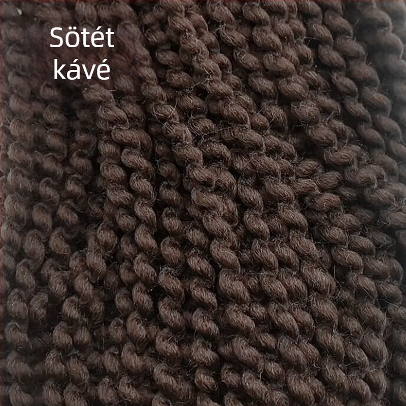 BJD textil baba göndör hajjal, kézzel készített plüss játék gyapjúfilcből (tétel nenWWySj)