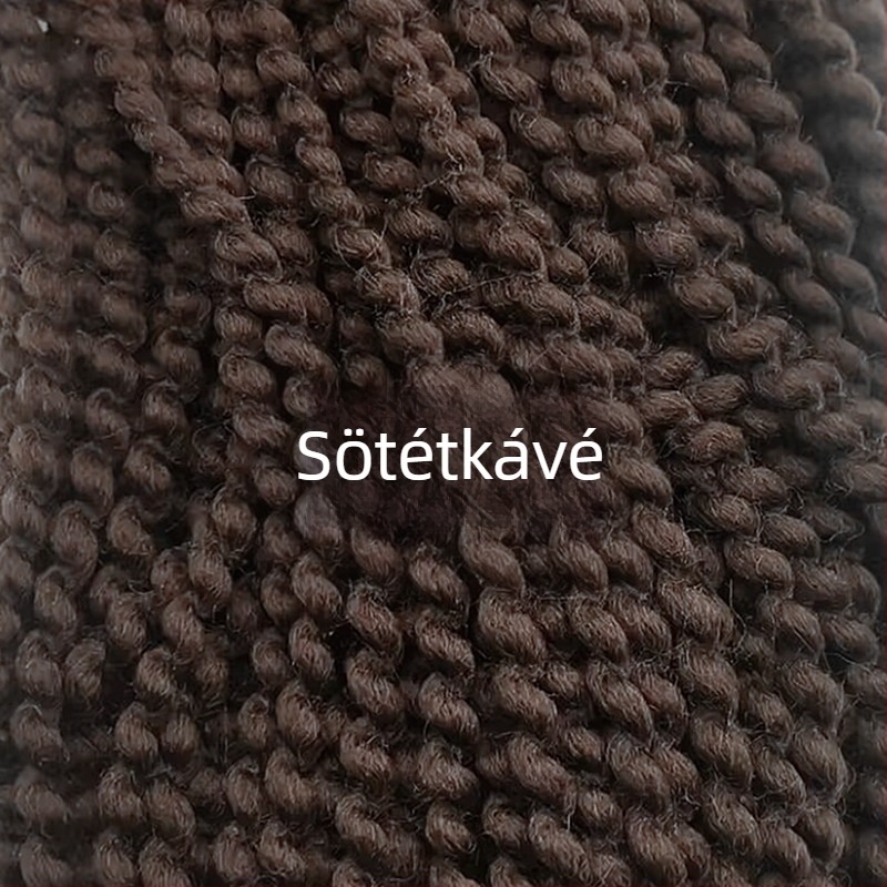 BJD textil baba göndör hajjal, kézzel készített plüss játék gyapjúfilcből (tétel nenWWySj)