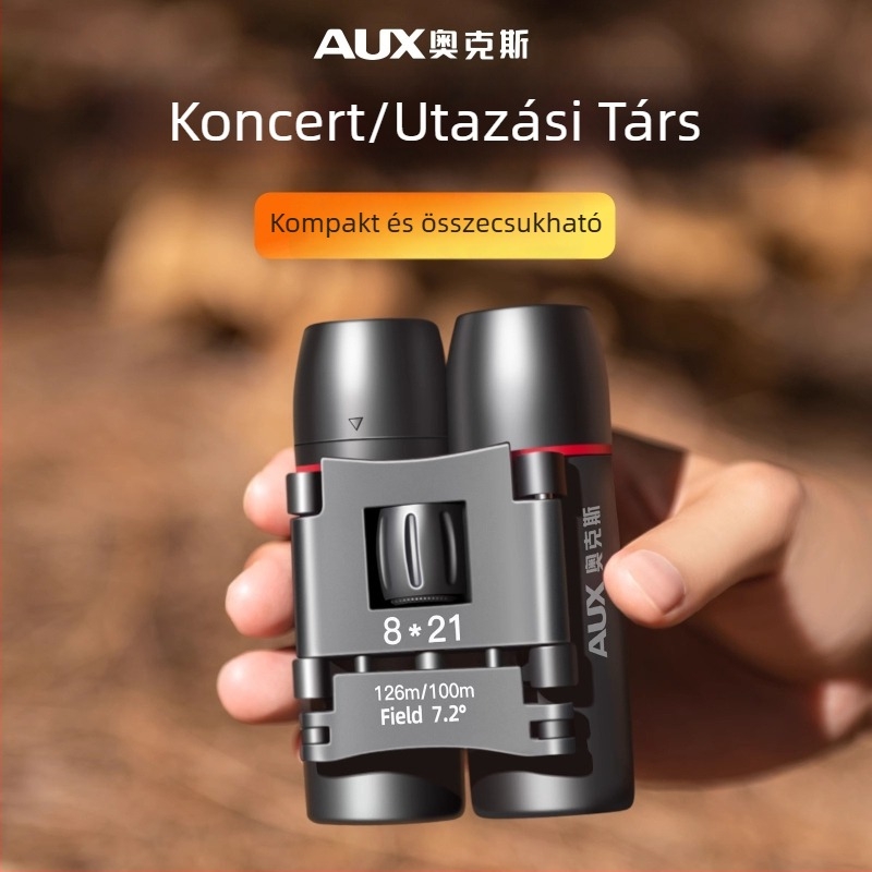 Aux/AOX AWY-10A901 8x Binokuláris, Hordozható, HD, Professzionális Szint, Modell AWY-10A901
