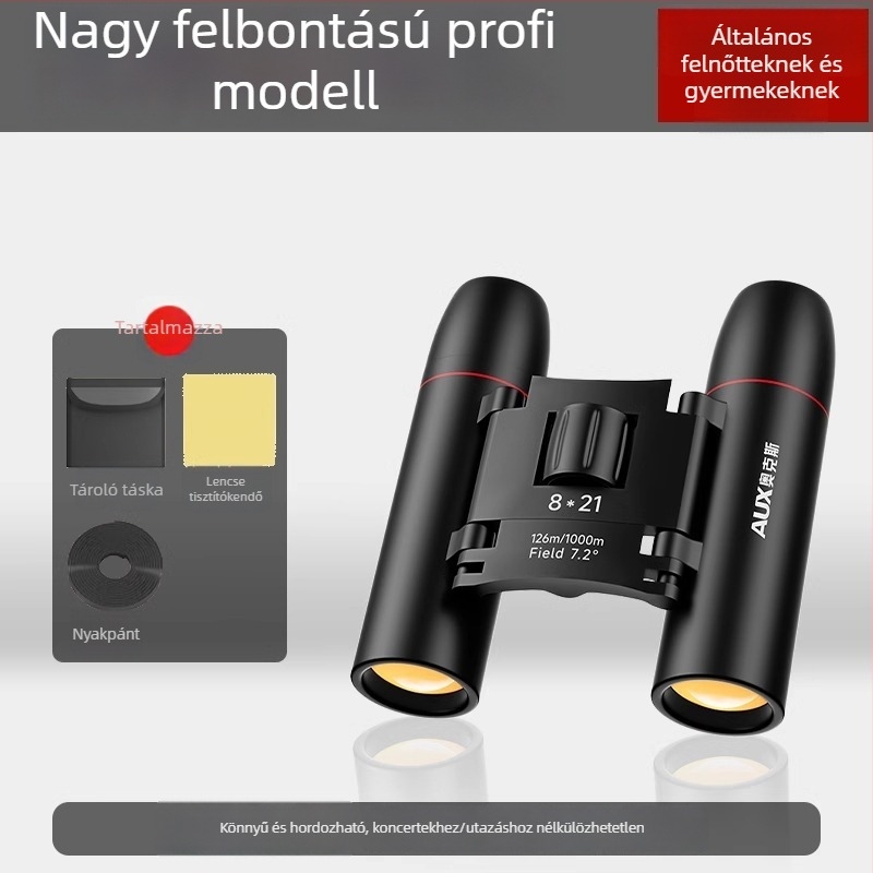 Aux/AOX AWY-10A901 8x Binokuláris, Hordozható, HD, Professzionális Szint, Modell AWY-10A901