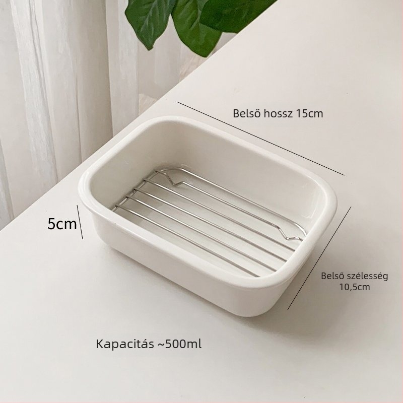 Porcelán sütőedény, mikrohullámú sütőben használható, modern minimalist stílus.