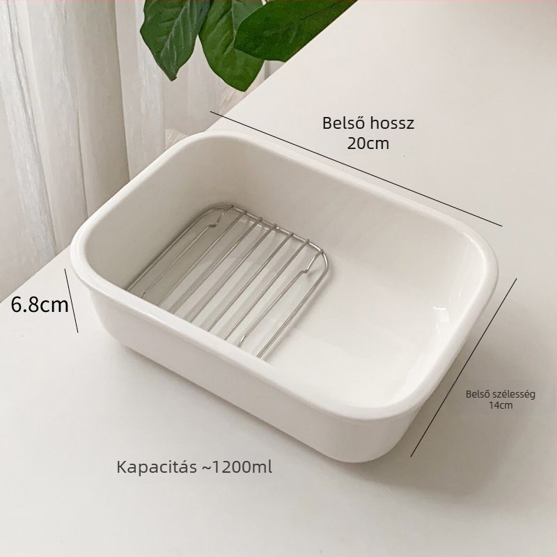 Porcelán sütőedény, mikrohullámú sütőben használható, modern minimalist stílus.