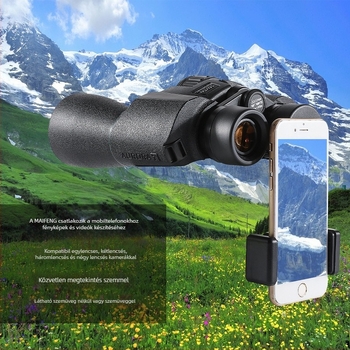 Maifeng DT20x50 Upgraded binokuláris, ED üveg, 20x50 nagyítás, polgári használat