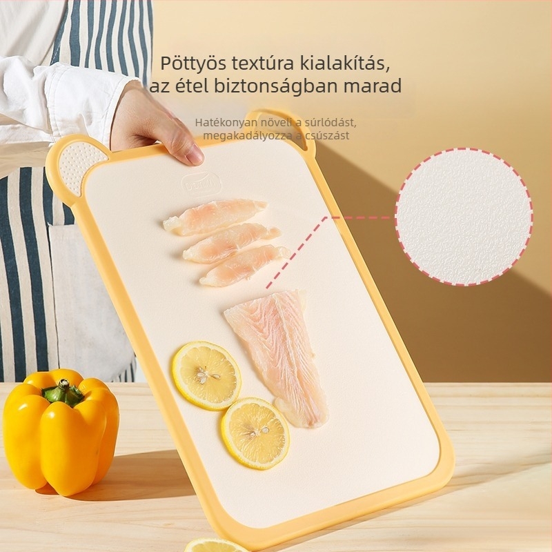 Didinika bébi étel vágódeszka – négy darabos készlet, konyhai többfunkciós