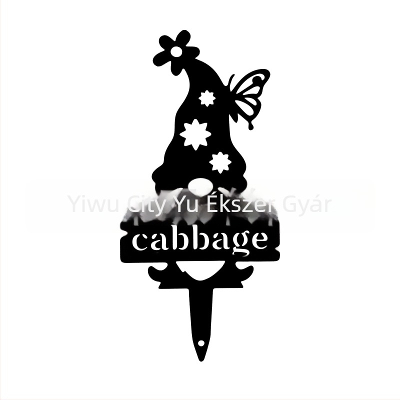 Fém kerti törpe szobor kültéri üdvözlő dekoráció (Anyag: Fém; Stílus: Modern egyszerűség; Ajándék: Ajándéknak alkalmas; Márka: Yue Chan Jewelry)