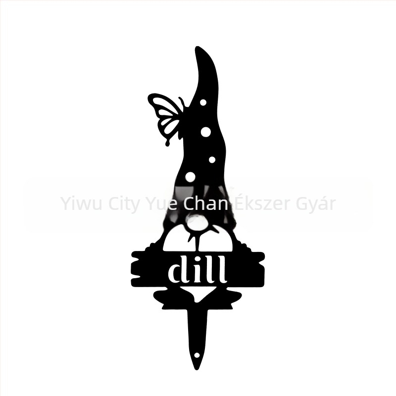 Fém kerti törpe szobor kültéri üdvözlő dekoráció (Anyag: Fém; Stílus: Modern egyszerűség; Ajándék: Ajándéknak alkalmas; Márka: Yue Chan Jewelry)