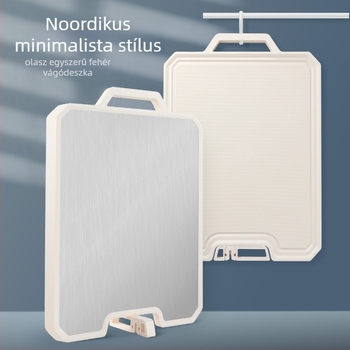 Shuangshihui rozsdamentes acélból készült kompozit vágódeszka, álló kivitel, kétoldalas PE felülettel